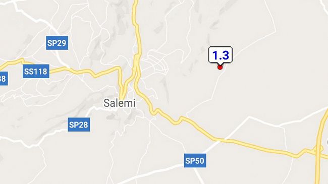 Nuova leggera scossa di terremoto nel trapanese, nessun danno