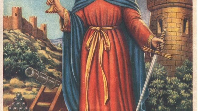 Il 4 dicembre è S. Barbara  –  patrona del corpo nazionale dei vigili del fuoco