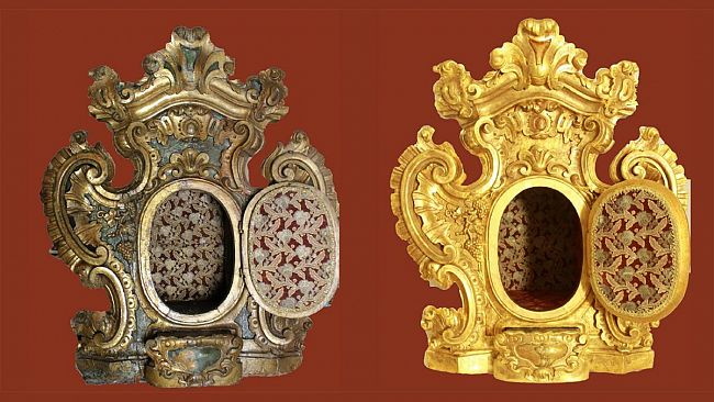 Vita, restaurato il tabernacolo della famiglia che fondò il paese
