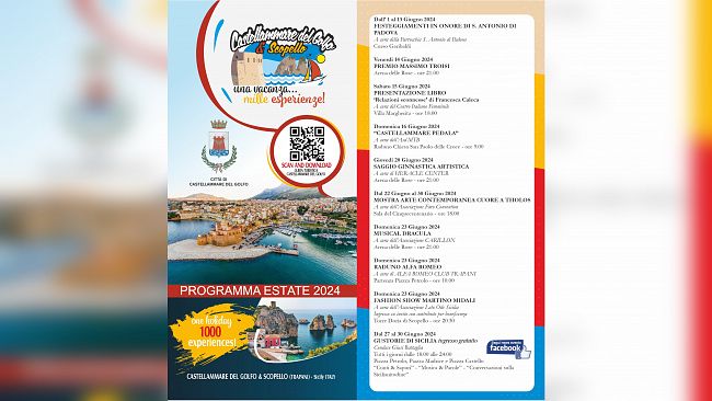 Estate a Castellammare del Golfo Già avviata la programmazione inserita nel cartellone estivo del Comune