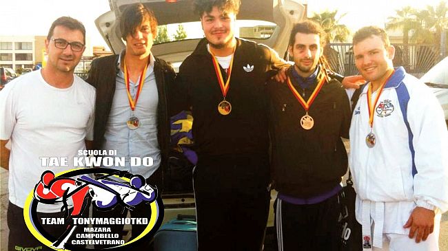 Campionato regionale TKD, il team del maestro Maggio è tutto sul podio.