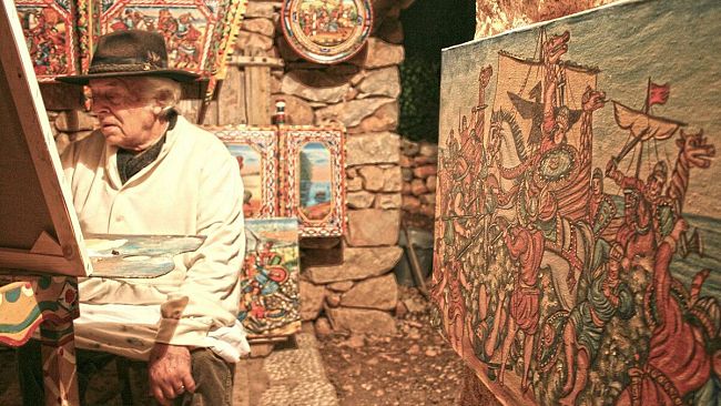 A Favignana la “Festa dei Rossi” è Sicily Style: sull’isola anche Felice Scirè ultimo pittore di carretti siciliani