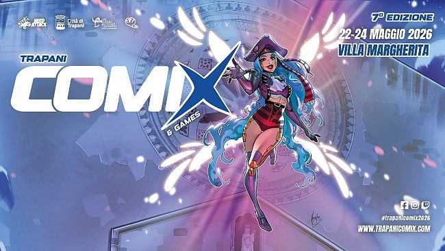 Trapani Comix 2026: dal 22 al 24 maggio la settima edizione