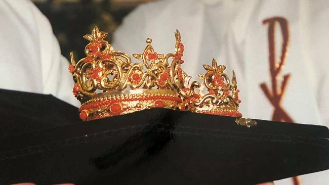 Ballata, trafugate le corone della statua della Madonna