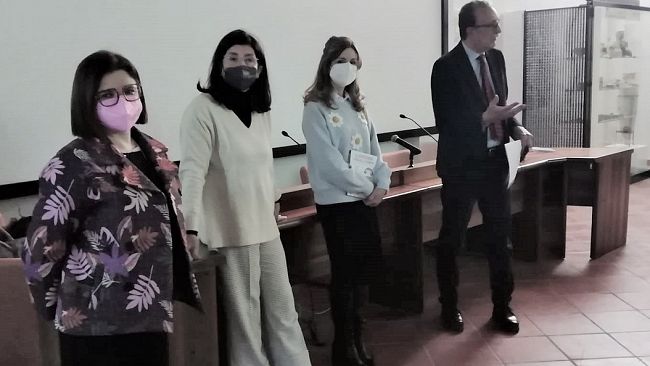 Francesca Parmegiani incontra gli alunni della scuola di Marsala e Petrosino