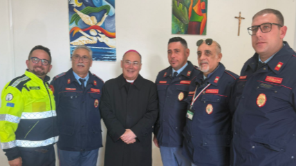 Mazara, scambio di auguri tra l'associazione GIVA e le autorità