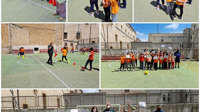 ''Giococalciando'':  all'I.C. Radice-Pappalardo per la settimana dello sport