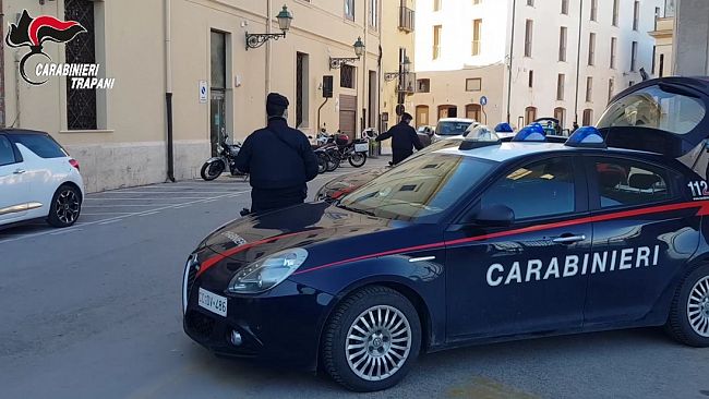Trapani. Controllo del territorio: arresti e denunce dei carabinieri