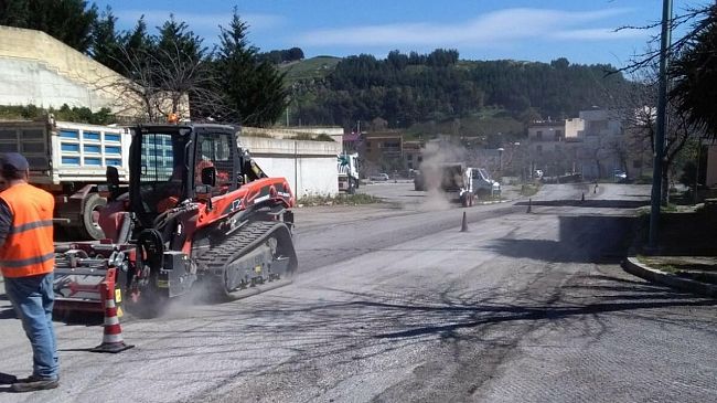 Salemi, rifacimento asfalto nella zona di nuova espansione