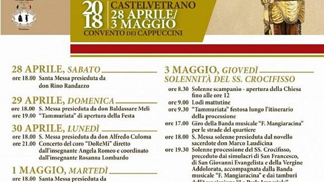 Lu Signuri di lu tri di maiu e la festa di li scappuccini ( I parte)