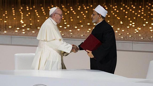 4 febbraio 2021, iniziativa per la giornata internazionale della fratellanza umana