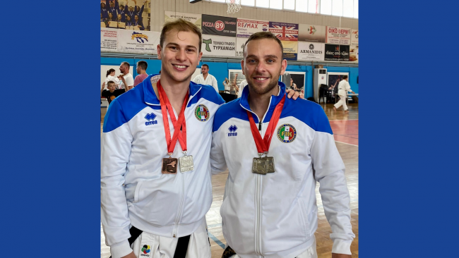 I mazaresi Vincenzo Cristaldi e Vito Margiotta vincono al Nishiyama Cup di Karate 