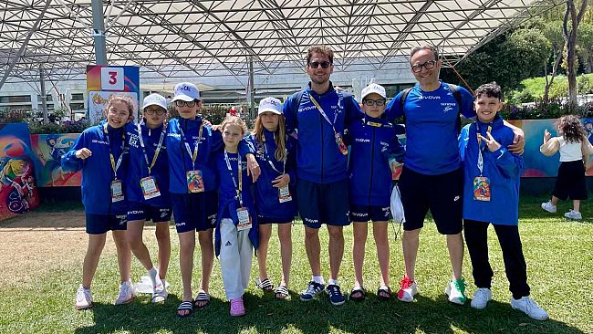 Cinque podi per la società mazarese ASD TAEKWONDO 2000 Team Marino al Campionato Nazionale Kim & Liu' 2024