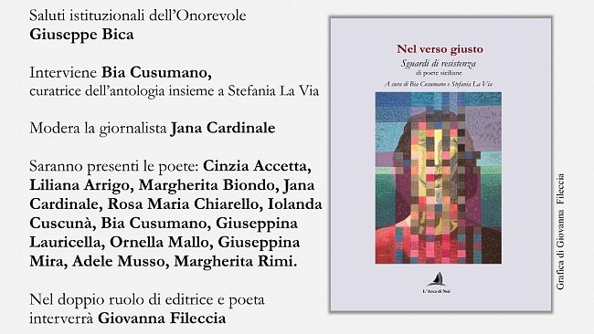 All'Ars la presentazione dell'antologia poetica 