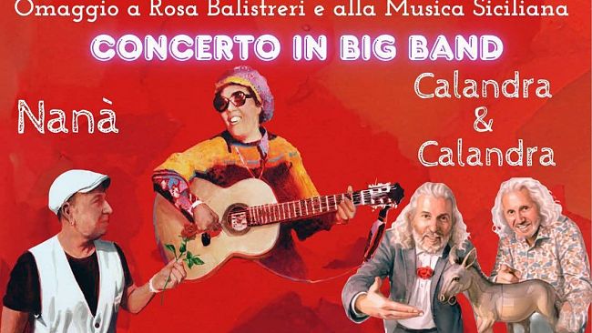 Nanà Gulino e i Calandra & Calandra omaggiano Rosa Balistreri e la musica siciliana 