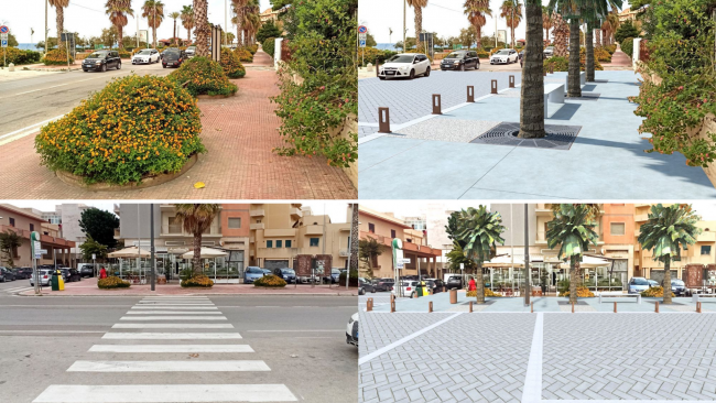 Marsala, si riqualifica un tratto del lungomare antistante il Monumento ai Mille