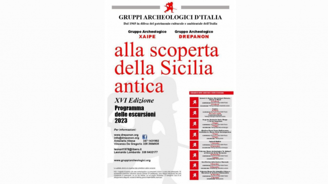 Al via la XVI edizione di “alla scoperta della Sicilia antica”