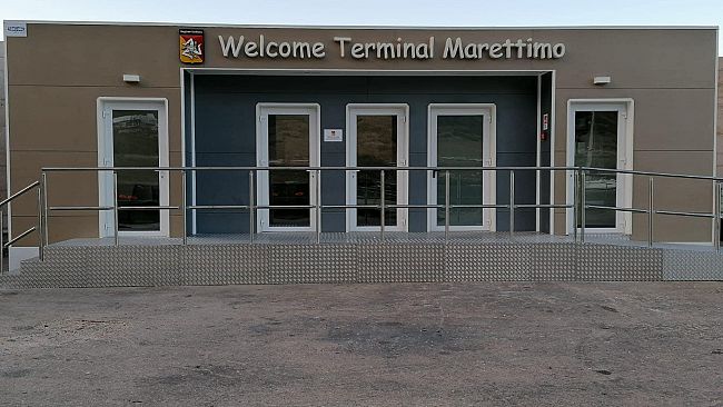 Marettimo, inaugurato il terminal. Soddisfazione del presidente Nello Musumeci