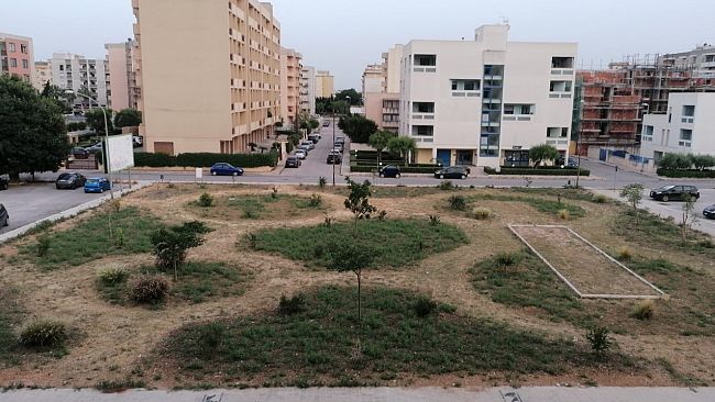 ​Trapani. L'immagine di Rita Atria in un'area verde di Villa Rosina 