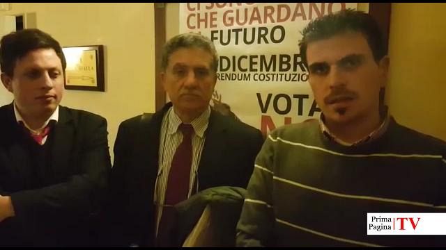 VIDEO –  Al Teatro Rivoli, il Pd che dice NO con gli on. Zoggia e Capodicasa
