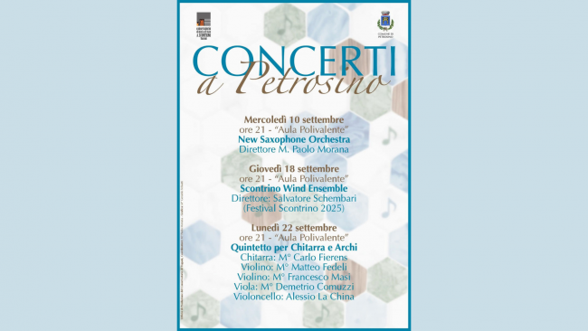 Dal 10 settembre l'iniziativa 