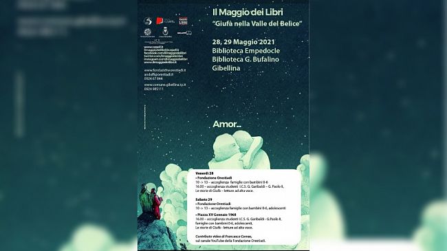 La Fondazione Orestiadi presenta ''Il Maggio dei Libri'' – Undicesima edizione 