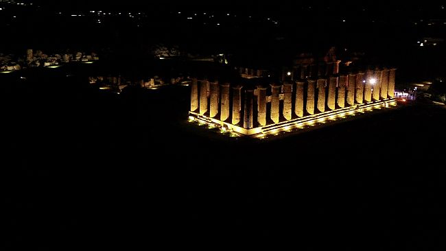 Alla luce della luna nel Parco archeologico di Selinunte