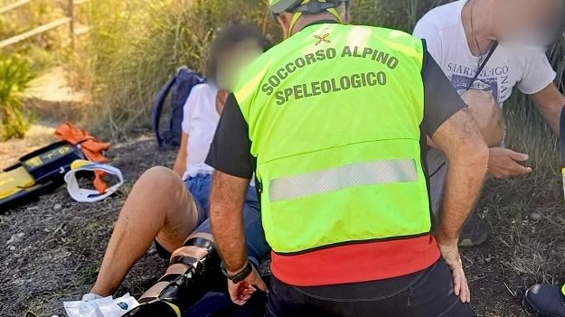 ​Recuperata una turista 61enne per infortunio a Cavagrande del Cassibile