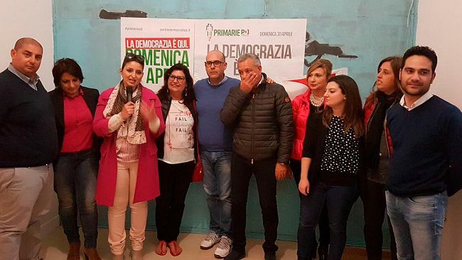 VIDEO – Primarie Pd a Mazara, 1011 votanti e stravince Renzi. Il segretario Diadema annuncia e commenta i risultati