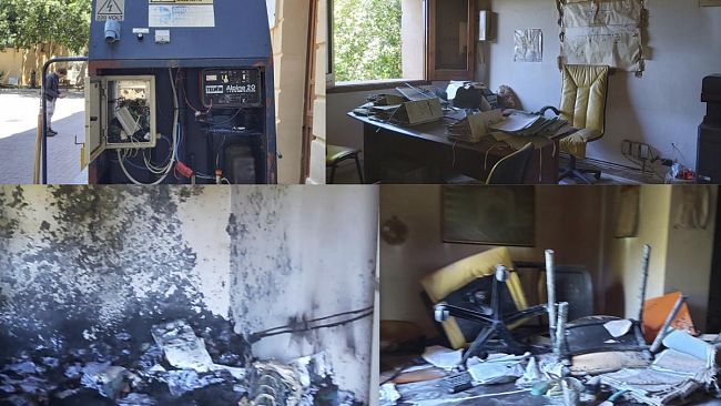 VIDEO – Cimitero di Mazara,  Immagini (in esclusiva) dei danni causati dall’incendio