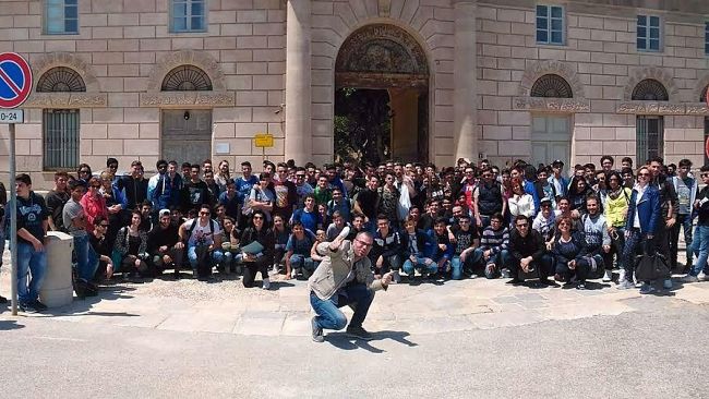 Oltre un centinaio di alunni oggi all’ex Stabilimento Florio per la visita alla “Battaglia delle Egadi”