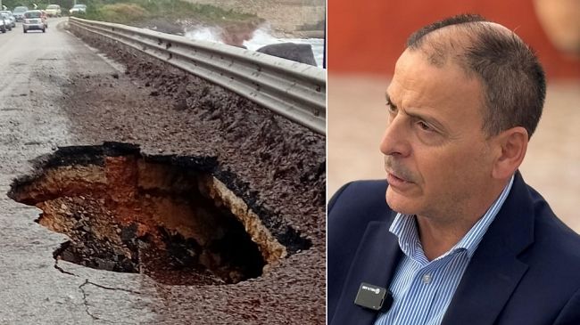Cedimento SP 20, Quinci: “Presto il ripristino ma necessario approfondire l’erosione della costa”