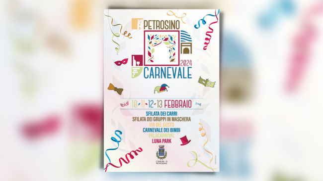 Petrosino, al via oggi il Carnevale con la sfilata dei carri allegorici 
