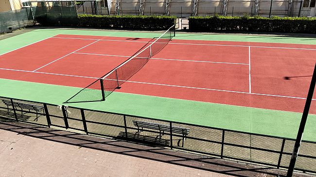 Alcamo, terminati i lavori di restyling per il campo da tennis in via Giovanni Verga