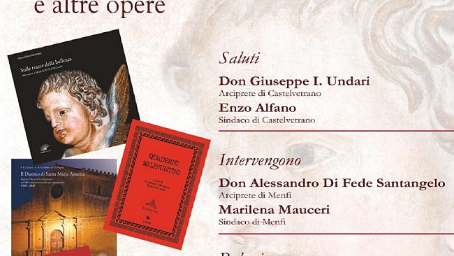 A San Domenico la presentazione dei libri di Gioacchino Mistretta 