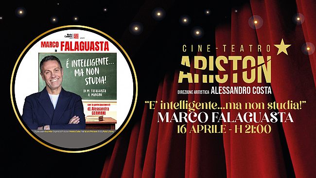 Marco Falaguasta torna in scena a Trapani con 