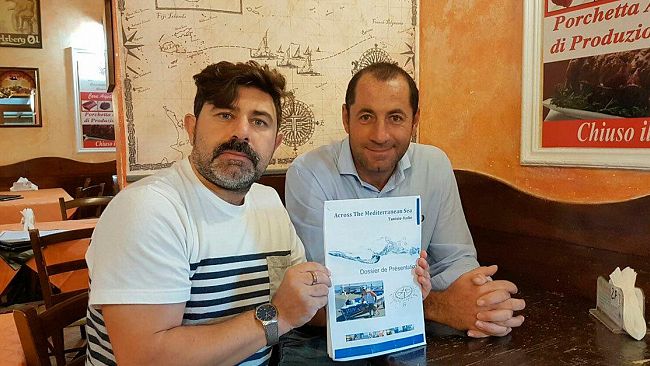 VIDEO – In arrivo a Mazara olimpionico tunisino che attraversa il Canale di Sicilia su un laser.