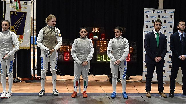 Andreea Bianca Dinca bronzo nel fioretto Kinder + Sport