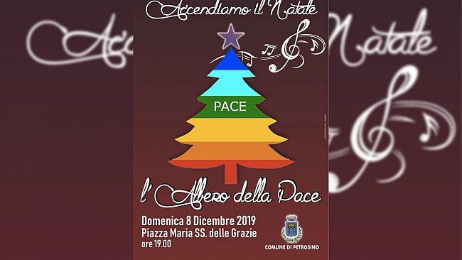 Petrosino, Natale 2019: domenica 8 dicembre l’accensione dell’Albero e delle luminarie