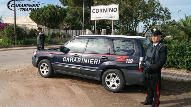Custonaci, due arresti dei carabinieri