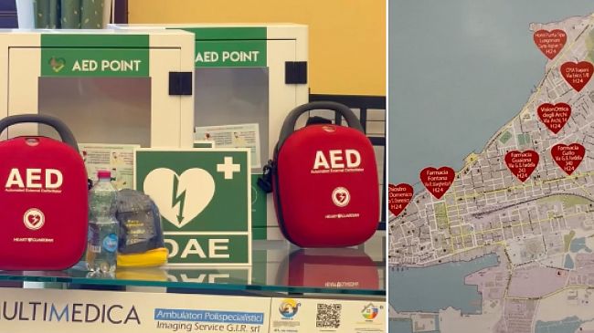 ​Trapani. Consegnati 4 nuovi defibrillatori per la città, ecco dove saranno collocati