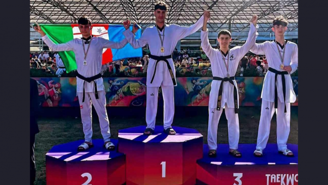 Mazara, oro per l'atleta Christian Tumbiolo dell'ASD Taekwondo 2000 al Campionato italiano Olympic Dream Cup 2024