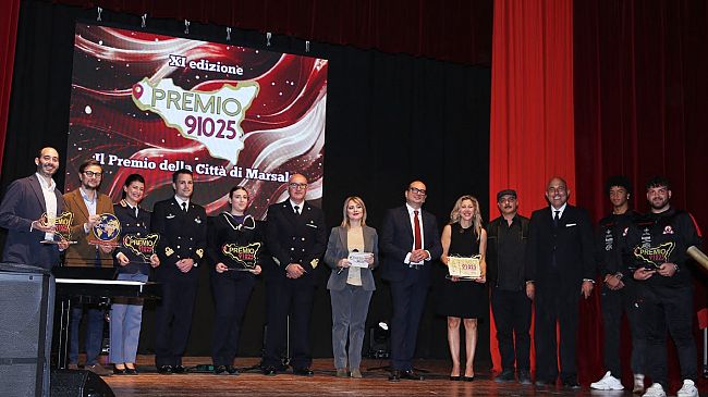 Al Teatro Comunale di Marsala assegnati i riconoscimenti dell’11ª edizione del Premio 91025