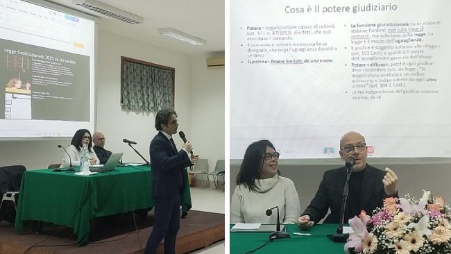 Mazara, incontro su Referendum Giustizia, i magistrati Sucameli e Vella hanno spiegato le ragioni del “NO”    