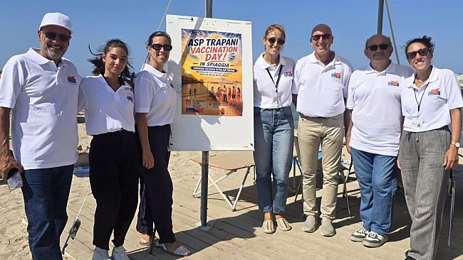 Trapani, vaccini in spiaggia contro HPV ed epatite B: l’Asp punta sulla prevenzione