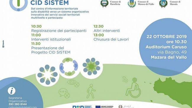 Mazara, Presentazione progetto Cid Sistem su servizi per la disabilità