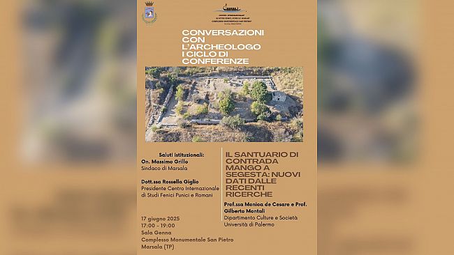 Marsala ospita il secondo incontro di “Conversazioni con l’archeologo”: focus sul santuario di Contrada Mango