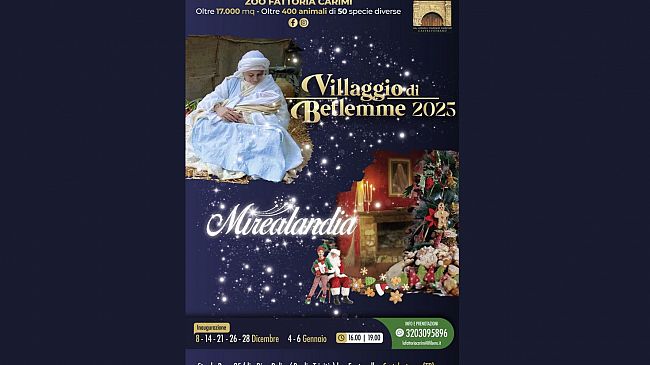 Fervono i preparativi per un Natale magico allo Zoo-Fattoria Rosario Carimi