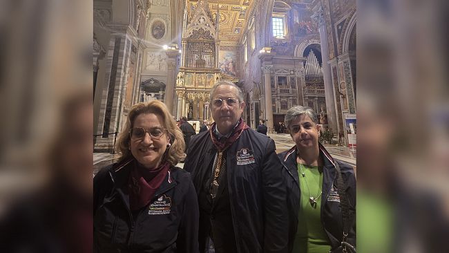 L'associazione Strada della Passione di Trapani presente a Roma al Giubileo delle Confraternite 