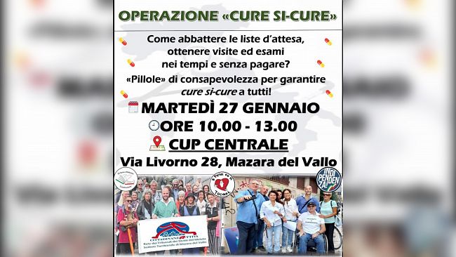 Sanità: a Mazara l’evento formativo «CURE SI-CURE»